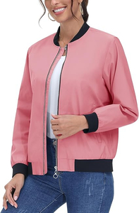 Chaqueta Universitaria Ligera Unisex, Plegable, Ideal para Viajes, Resistente al Viento, Ropa de Equipo, Bordado Personalizado, Equipo Escolar - Product Image 5