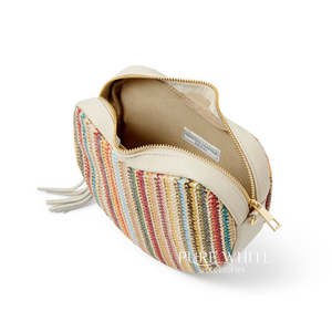 Sac à main élégant en forme de cœur avec pompon et fermeture éclair - PS644 - Product Image 3
