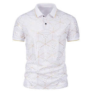 Polo de manga corta para hombre, ropa de Golf de secado rápido, ajuste Regular - Product Image 6