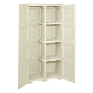 Omnimodus Plastic <b>Wardrobe</b> with 2 Hinged Doors Angora (<b>80cm</b>) Mobile KIT for Tontarelli Portable <b>Wardrobes</b> - Product Image 2