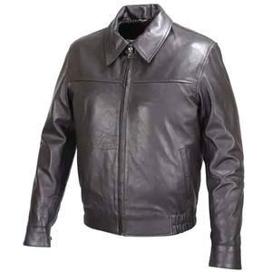 Factory Direct Sale Men Leather <b>Jacket</b> <b>Light</b> <b>Weight</b> Men Leather <b>Jacket</b> Plus Size Leather <b>Jacket</b> - Product Image 4