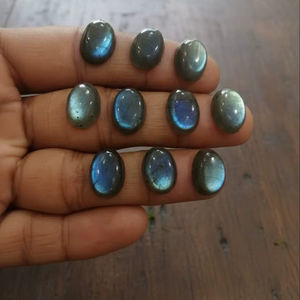 พลอยลาบราโดไรต์คุณภาพ AAA รูปทรงวงรี พลอยคุณภาพดีที่สุดสำหรับทำจี้ ราคาดีที่สุด ราคาพิเศษ ลด 20% พร้อมของแถม - Product Image 1