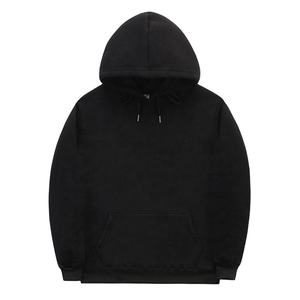 Sudadera con Capucha para Hombre, Diseño Personalizado con Logotipo Frontal, Tejido de Forro Polar Transpirable, Mezcla de Poliéster/Algodón, Corte Regular, Color Sólido - Product Image 1
