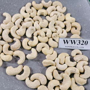 Prêt à expédier SANTIGO Vietnam W320 Noix de cajou Noix de cajou W320 Kernel Kaju Badam à délai de livraison court - Product Image 1