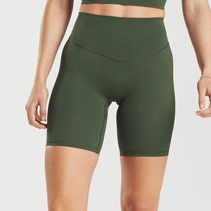 Professional High Quality Women's <b>Leggings</b> Solid Drawstring High Waist Spandex/<b>Nylon</b> OEM Services Available - Product Image 6