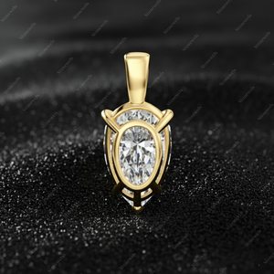 Plata de Ley 925, Ideas de Regalo de Navidad para Mamá, Papá, Esposa, Esposo, Joyería Fina de Diamantes Personalizada y Única, Colgantes y Dijes de Pera - Product Image 3