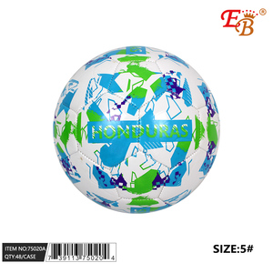 Di alta qualità n. 5 HONDURAS pallone da calcio 48 pz/CS termico legato TPU taglia 5 calcio per sport di squadra Logo di stampa personalizzato - Product Image 1