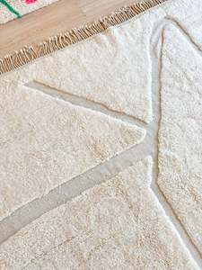 Alfombra Bereber de Lana Hecha a Mano, Moderna y Abstracta, para Sala de Estar, Dormitorio y Decoración del Hogar, a Precio de Mayoreo - Product Image 3