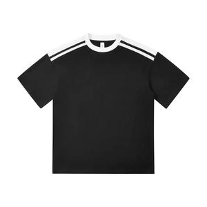 Camiseta deportiva de cuello redondo de poliéster de tacto suave | Jersey de entrenamiento de béisbol Activewear para entrenamiento de correr en el gimnasio - Product Image 1