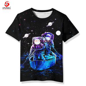 เสื้อยืดแขนสั้นสำหรับผู้ชายเสื้อยืดแห้งเร็วพิมพ์ลายซับลิเมชันด้วยความร้อนตามสั่ง - Product Image 5