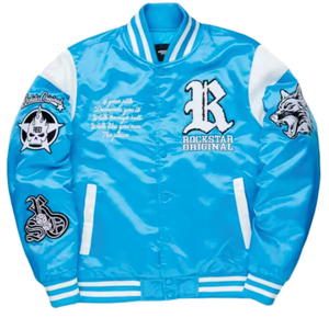 Chaqueta Universitaria Personalizada de Alta Calidad para Hombre, Estilo Vintage, Ropa de Invierno, Chaqueta de Béisbol de Cuero con Logotipo Bordado Personalizado - Product Image 6