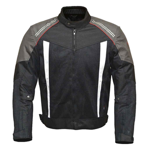 Blouson de moto en Cordura pour trajets urbains, réfléchissant, sécurité nocturne, imperméable, protection CE, ignifuge, anti-UV, vêtements de sport - Product Image 5