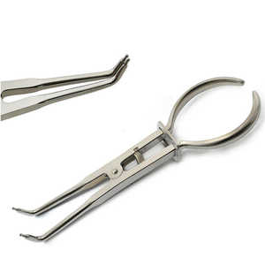 Pinzas de Ortodoncia Dental, Herramienta para Colocar Anillos de Goma, Pinzas de Sujeción, Separador Elástico, Alicates de Acero Inoxidable, Medzora - Product Image 6