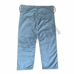 ชุดต่อสู้ BJJ Jitsu ของผู้ชายชุดศิลปะการต่อสู้สีล้วนมีโลโก้ด้านหน้า - Product Image 6