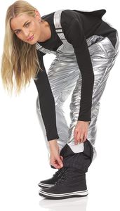 Combinaison de ski isolée chaude et imperméable pour femme avec capuche amovible Combinaison de neige une pièce respirante pour les sports de neige - Product Image 4