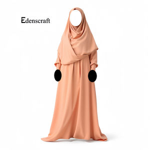 Fabricantes de ropa abaya de lujo de longitud completa abaya jilbab vestido modesto poliéster musulmán ropa tradicional elegante suelta - Product Image 2