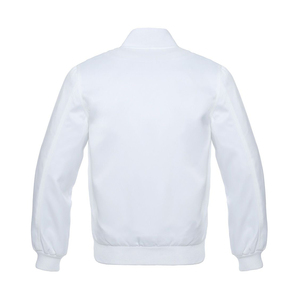 Chaqueta Bomber de satén ligera unisex con acabado metálico y cuello de béisbol clásico para todas las estaciones, fabricada en Pakistán - Product Image 2
