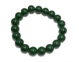 <b>Crystal</b> <b>bracelet</b> Green Jade Obsidian Round Beads <b>Bracelet</b> 8mm Stone Gemstone Fashion Men and <b>Women</b> Gift Energy - Product Image 4