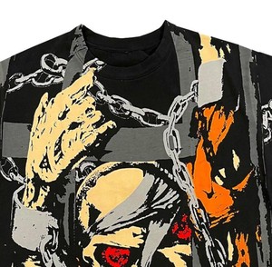 Diseños únicos Hombres Impresión digital Camiseta gran oferta 100% algodón ajuste suelto impreso mejor cosas tasa asequible Impresión digital Camiseta - Product Image 6