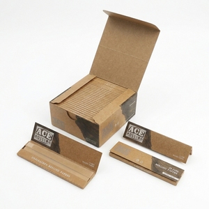 Papel de Fumar de Combustión Lenta de 78 mm y 84 mm, 100% Orgánico, con Goma Arábiga, Conos Preliados de Cáñamo Azul, Papel de Liar de Cáñamo - Product Image 2