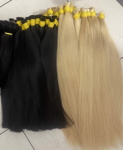 Extensions de cheveux humains 100% Remy vierges de marque vietnamienne, super double drawn, cuticules alignées, lisses, 100g, les plus vendues - Product Image 5