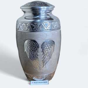 Alta demanda para siempre en nuestro corazón, urna conmemorativa para cenizas humanas diseñada para el Recuerdo pacífico y la exhibición en el hogar a bajo precio - Product Image 6