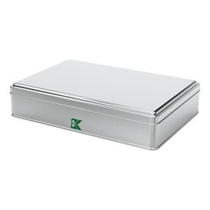 Lata Rectangular 1,5 Lt Nuts Caja de Sabores Regionales 256X168mm x H35 mm 1,50 Lt Tapa Deslizante - Product Image 1