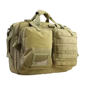 high standard outdoor activities tactical laptop bag with multiple compartment in Multiple Colors