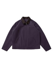 Chaqueta Varsity de Hombre, Estilo Urbano, 100% Algodón, Cuello Sólido, Cierre de Botones de Cuerno, Invierno, Fabricante Americano - Product Image 4