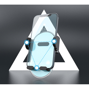 Supporto per telefono per auto a rotazione larga a 360 presa antiurto e Design a mani libere per telefoni cellulari universali - Product Image 5