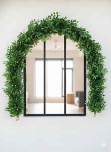 Arche de mariage de luxe en métal, fleurs de pivoine, cloche ghunghroo, verdure pliable, porte, escalier, décorations pour événements festifs et célébrations - Product Image 6