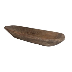 Cuencos de madera de acacia con mango para decoración, cuencos de masa vacíos hechos a mano, de alta calidad, venta al por mayor de fábrica - Product Image 3