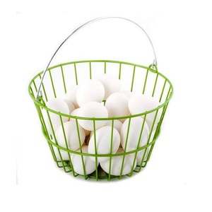 Soporte para huevos de alambre de hierro de Color negro hecho a mano, forma cuadrada, tamaño personalizado, cesta para huevos para uso doméstico y en la cocina - Product Image 6