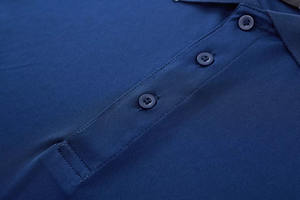 เสื้อโปโลผู้ชายแห้งเร็วใหม่โลโก้ที่กำหนดขนาดเสื้อคอปกแขนเสื้อกอล์ฟชุดกีฬากลางแจ้งเสื้อยิม - Product Image 6