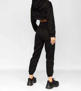 Gran oferta 2024, chándales de entrenamiento de algodón de alta calidad para mujer, ropa de correr con cintura elástica anticontracción, talla XL, talla estampada de invierno - Product Image 6