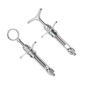 Seringue manuelle en acier inoxydable dentaire, cartouche colorée pour anesthésie, seringue de 1,8 ml, certifiée CE, poignée ergonomique ARISTON - Product Image 6