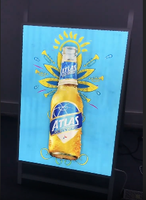 Boîte à lumière LED dynamique ultra-mince à économie d'énergie pour extérieur avec affichage publicitaire animé mural pour menu et signalétique