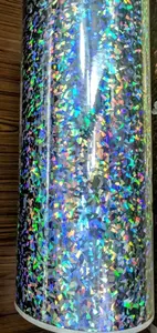 Film holographique métallisé PET argenté 12 microns sur mesure en gros en provenance d'Inde - Product Image 2