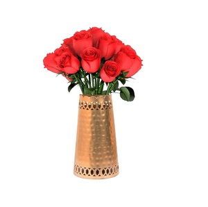 Minimalist Nordic Style Metal <b>Vases</b> Custom Colors Available - Product Image 1