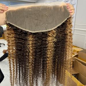 Extensions de cheveux vierges de haute qualité 13x4 point culminant birman pour dentelle frontale cheveux humains néo-zélandais 100% Remy haute brillance douceur - Product Image 1