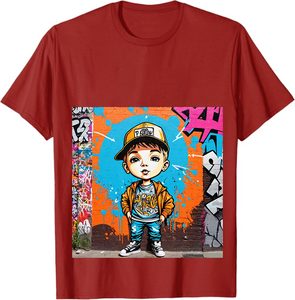 Camiseta de Hombre 2026, 100% Algodón, Tejida, con Estampado Digital de Alta Calidad, Manga Corta, Diseño Gráfico de Rapero, Estilo Hip Hop, Streetwear - Product Image 5