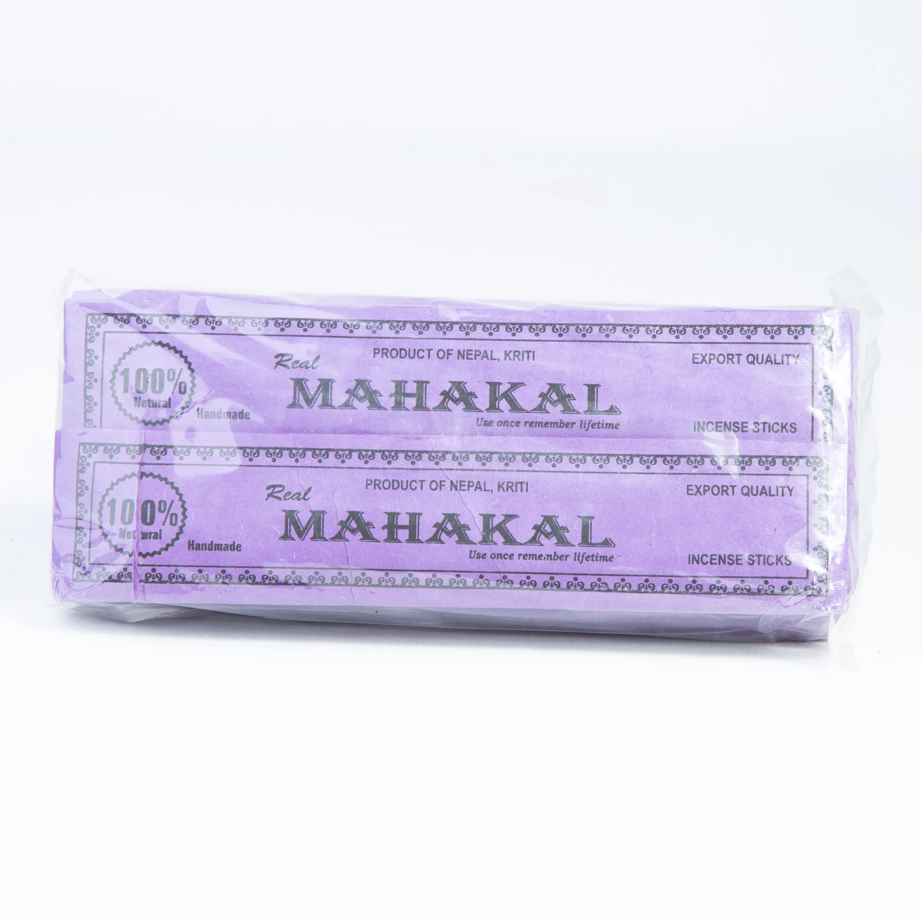 Mahakal Incense Sticks 100% Organic Handmade Hand Dipped Aroma Sticks Natural Chemicals Free Relaxation Positivity Healing