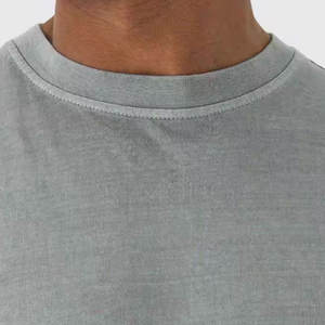 เสื้อยืดผ้าฝ้าย100% สำหรับผู้ชายสองชั้นดีไซน์ยอดนิยมมีขนาดตามสั่งสไตล์ล่าสุด - Product Image 5