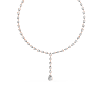 Collar de Diamantes CVD EF VVS-VS de 22.98 CT, Diamantes de Corte Pera, Oro de 18K, 14K, Oro Rosa, Amarillo, Blanco, Joyería Fina de Lujo - Product Image 3