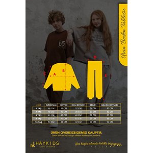 Ensemble de survêtement imprimé à col rond en tissu à deux cordes pour fille - Product Image 4