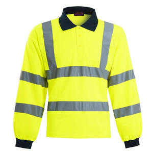 เสื้อยืดโลโก้สั่งทำ เสื้อผ้าเพื่อความปลอดภัย เสื้อผ้าสำหรับงานจราจร งานอุตสาหกรรม งานก่อสร้าง เสื้อทำงานแบบสะท้อนแสง เสื้อโปโลสะท้อนแสงเพื่อความปลอดภัย - Product Image 3