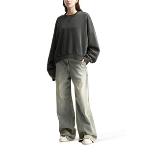 Sudadera con estampado de invierno personalizada para mujer, jersey de cuello redondo, forro polar Premium de alta calidad - Product Image 4