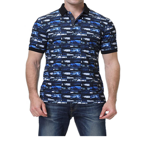 OEM ODM เสื้อผ้าผู้ชายเสื้อยืดโอเวอร์ไซส์ผ้าโพลีเอสเตอร์ถักทรงสลิมฟิตพิมพ์ซับลิเมชันแบรนด์3D ตามสั่ง - Product Image 2