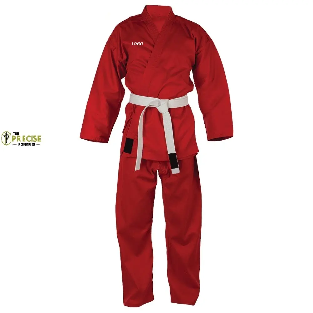 Großhandel Custom Logo Kampfkunst Taekwondo Uniform Beste Qualität Material Stoff Taekwondo Martial Arts Anzug