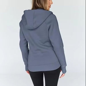 เสื้อมีฮู้ดผ้าฟลีซผ้าฝ้ายน้ำหนักเบาสวมใส่ในฤดูหนาวสำหรับผู้ชายดูสบายๆทุกวัน - Product Image 1